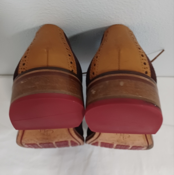 Cole Haan Colton Saddle Welt Oxford Brown Suede/tan Leather Size Men 12M Lace Up main image 6